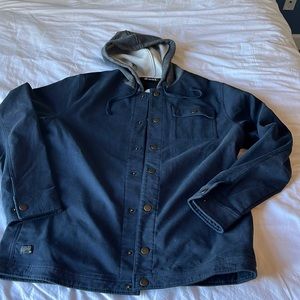 Travis Mathew Cloud Denim Hooded Jacket